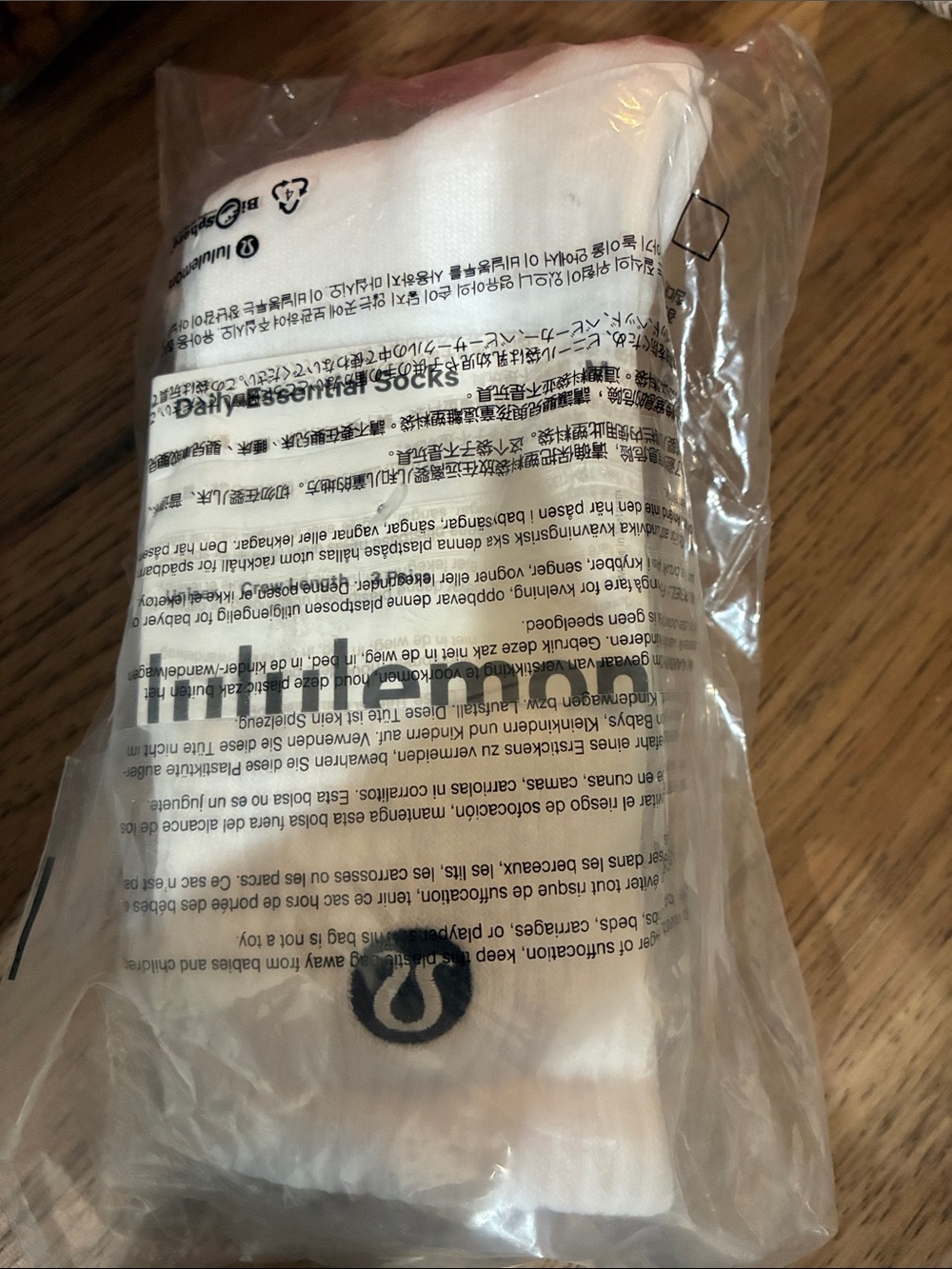 lululemon athletica White Athletic Socks 3-Pack